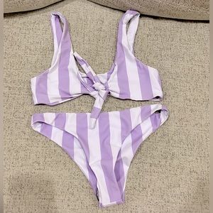 Tie front Bikini💜